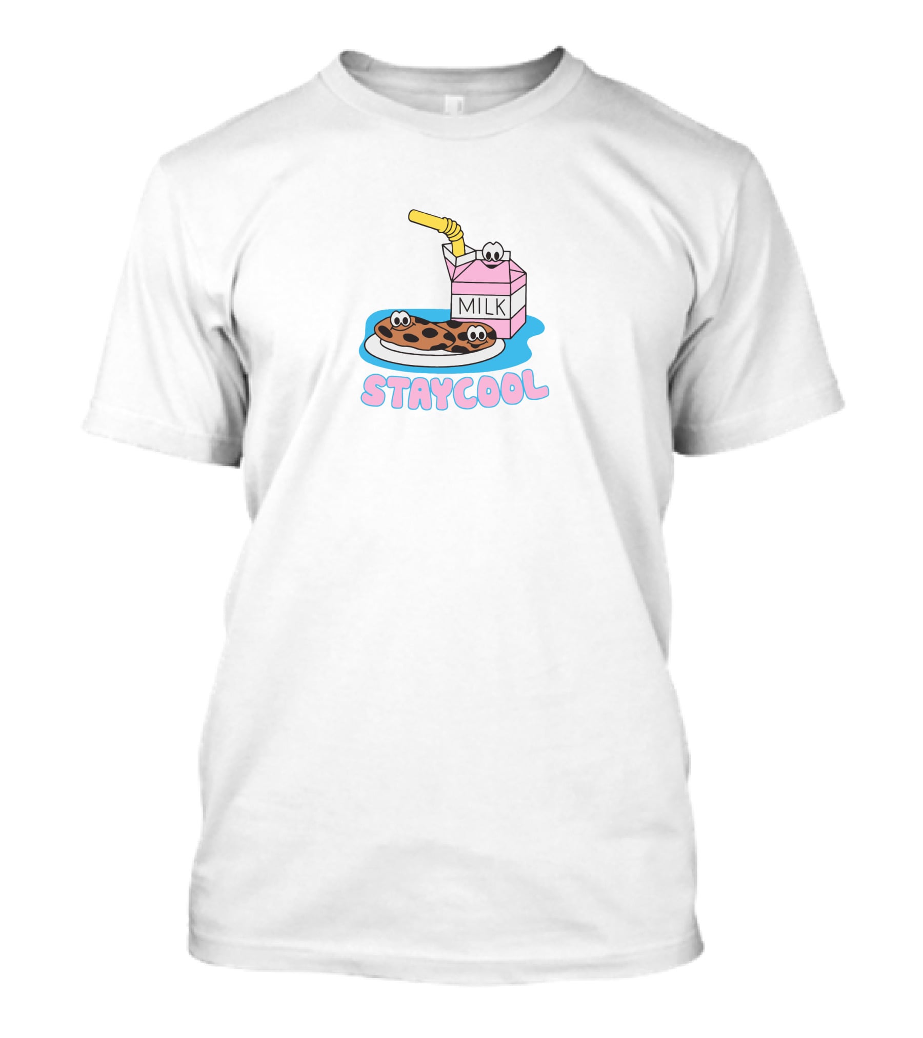 Stay Cool Milk And Cookies Merch T-Shirt