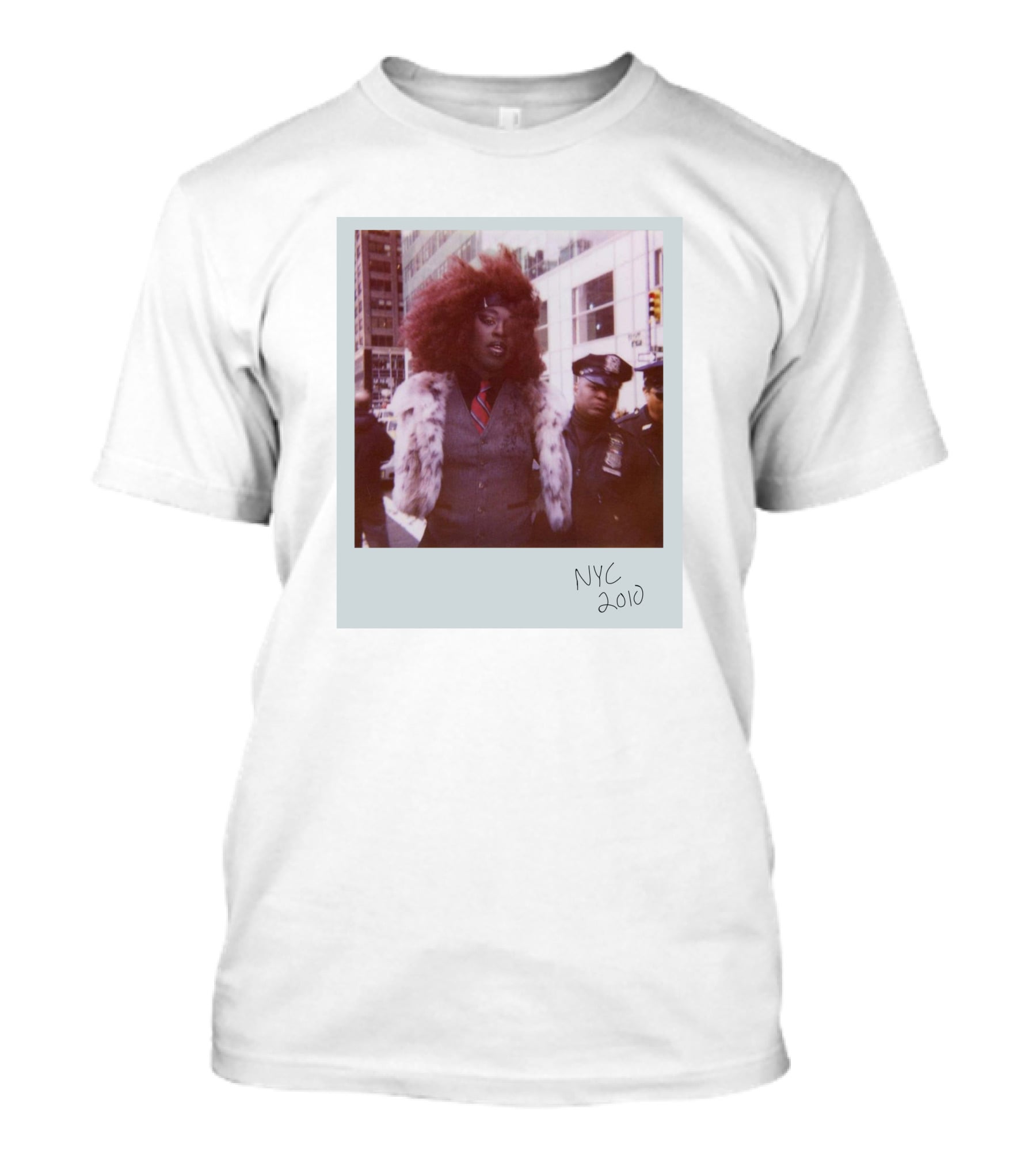 Bob The Drag Queen NYC 2010 Polaroid Pride T-Shirt