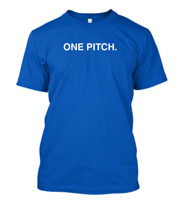 Obvious Merch One Pitch Blue T-Shirt