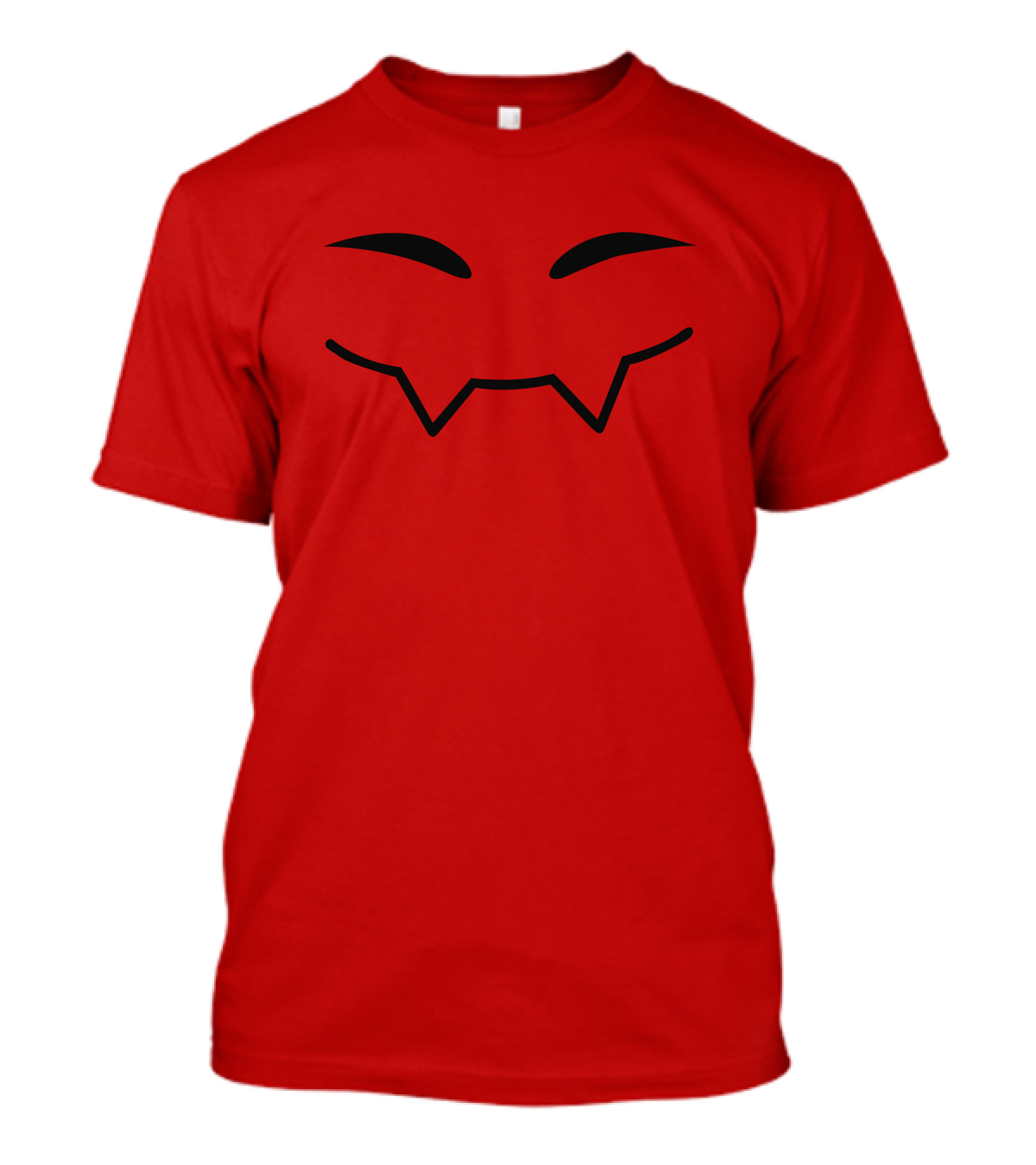 Badboyhalo Fang Face Red Pullover T-Shirt