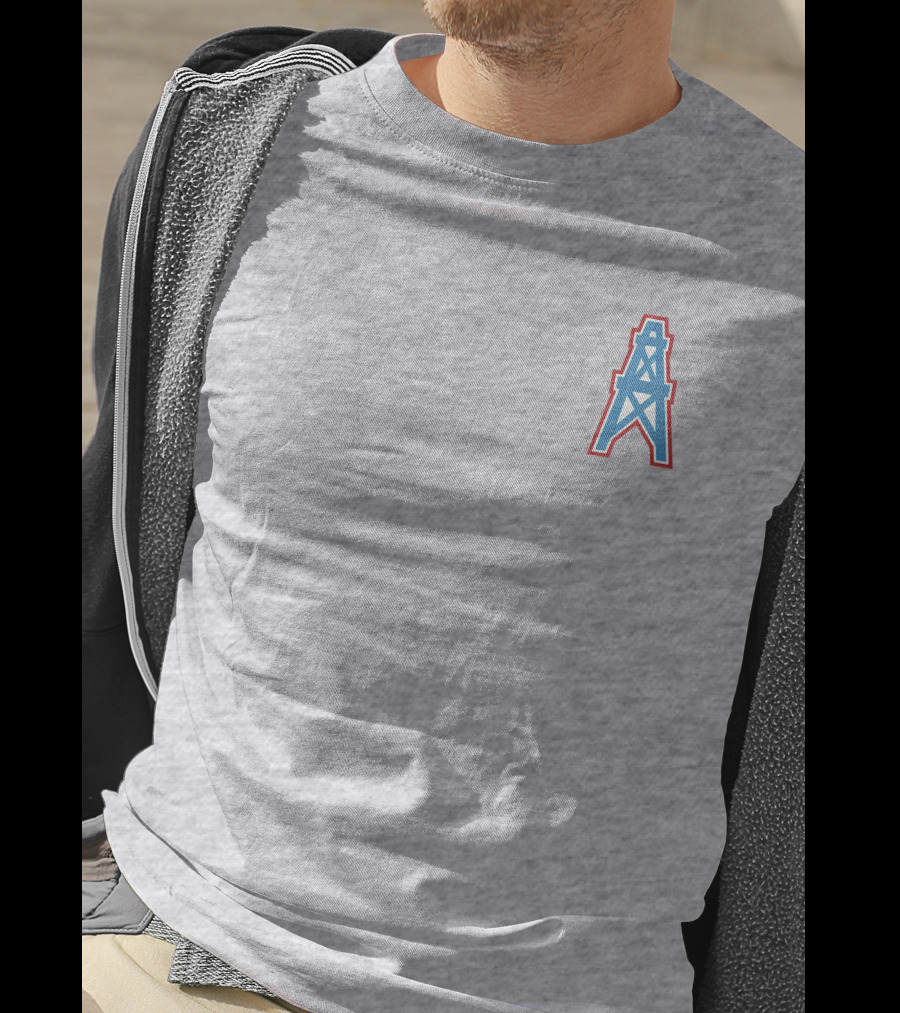 Ryan Tannehill Houston Oilers Tower T-Shirt