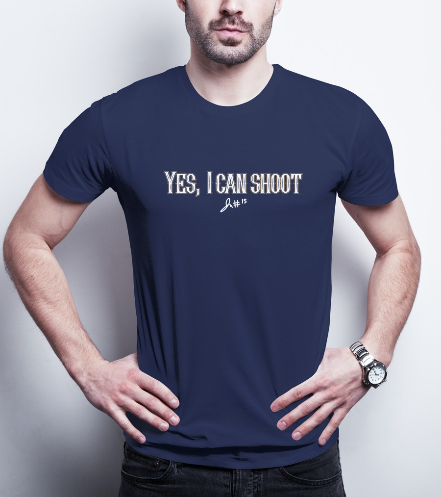 Yes I Can Shoot Jose Alvarado #15 T-Shirt