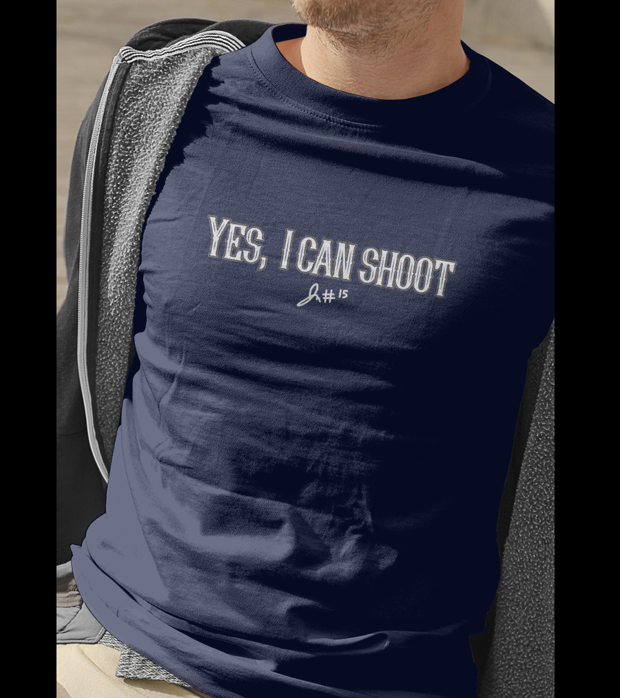 Yes I Can Shoot Jose Alvarado #15 T-Shirt