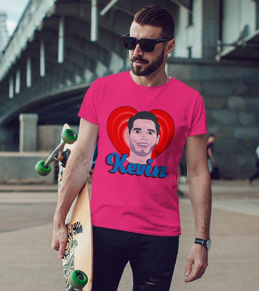 Kevin Fiala Heart Design Minnesota Wild T-Shirt