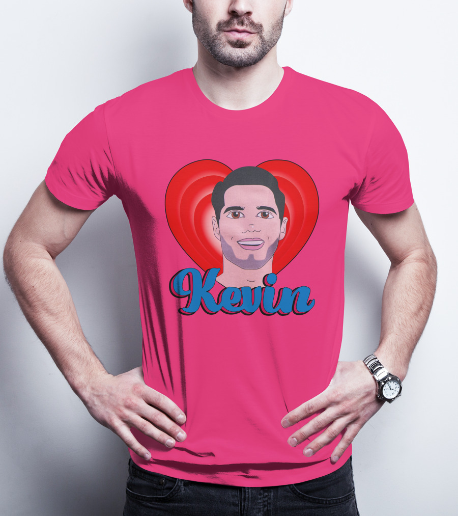 Kevin Fiala Heart Design Minnesota Wild T-Shirt