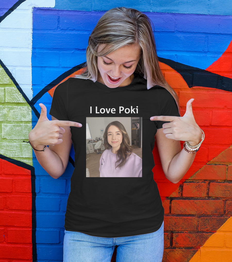 I Love Poki Pokimane T-Shirt