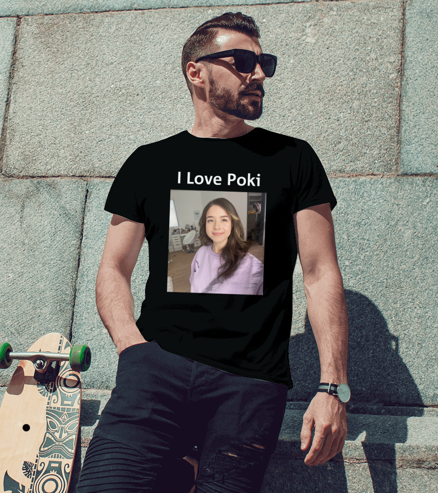 I Love Poki Pokimane T-Shirt