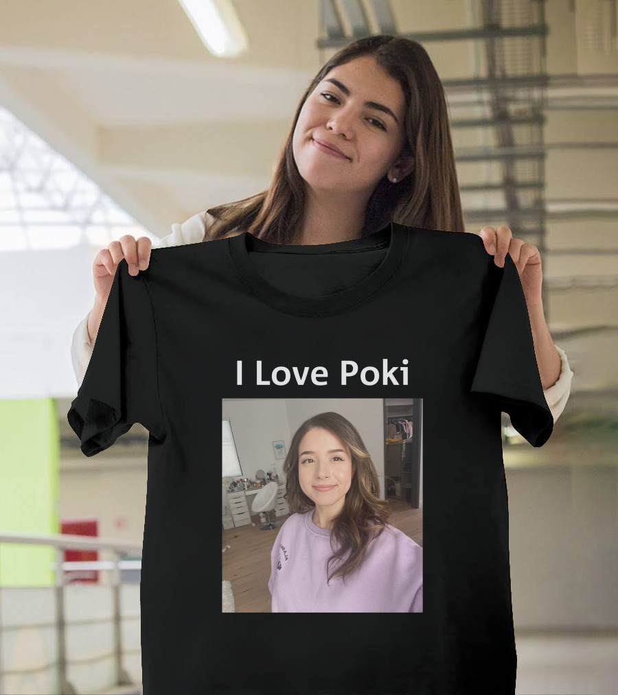 I Love Poki Pokimane T-Shirt