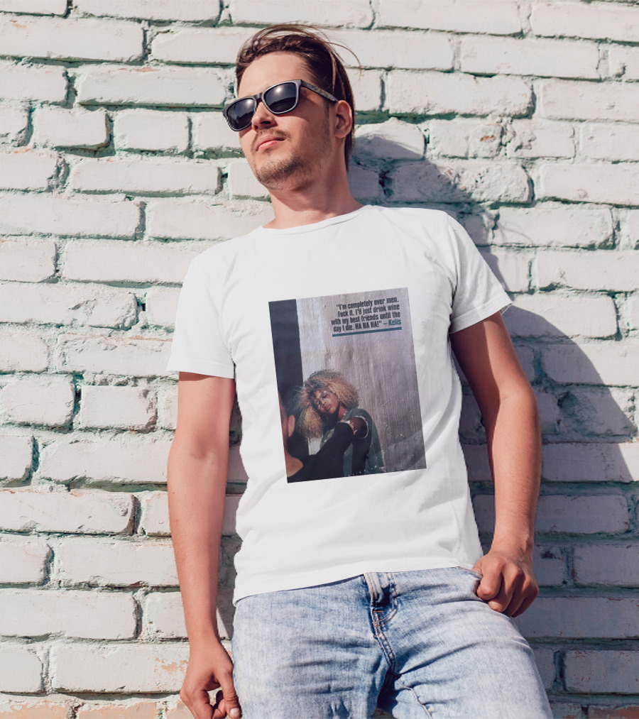 Kelis NME Magazine 2000 I'm Completely Over Men T-Shirt