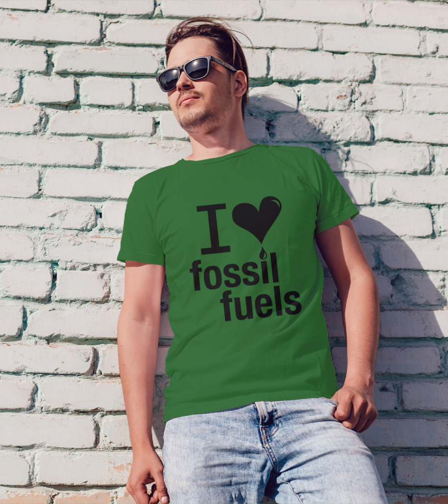 Alex Epstein UFC272 I Love Fossil Fuels Iconic Heart T-Shirt
