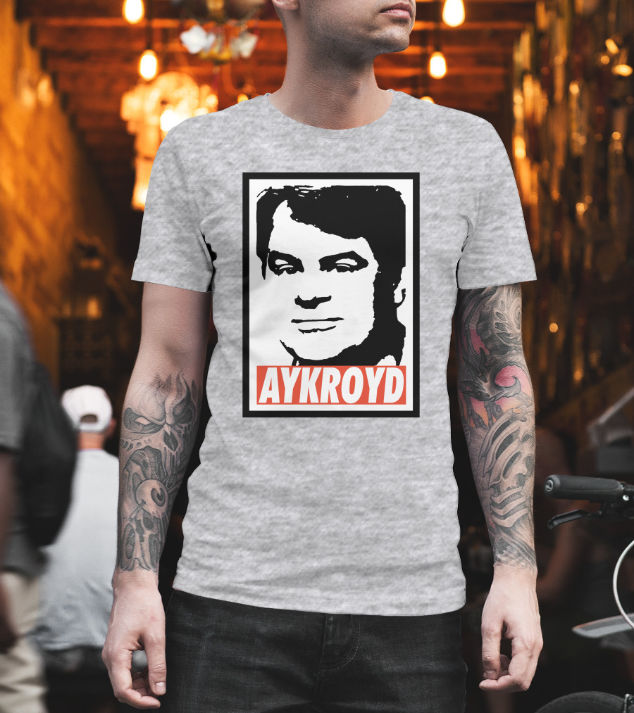 Dan Aykroyd Swag Merch Aykroyd Baseball Chickie T-Shirt