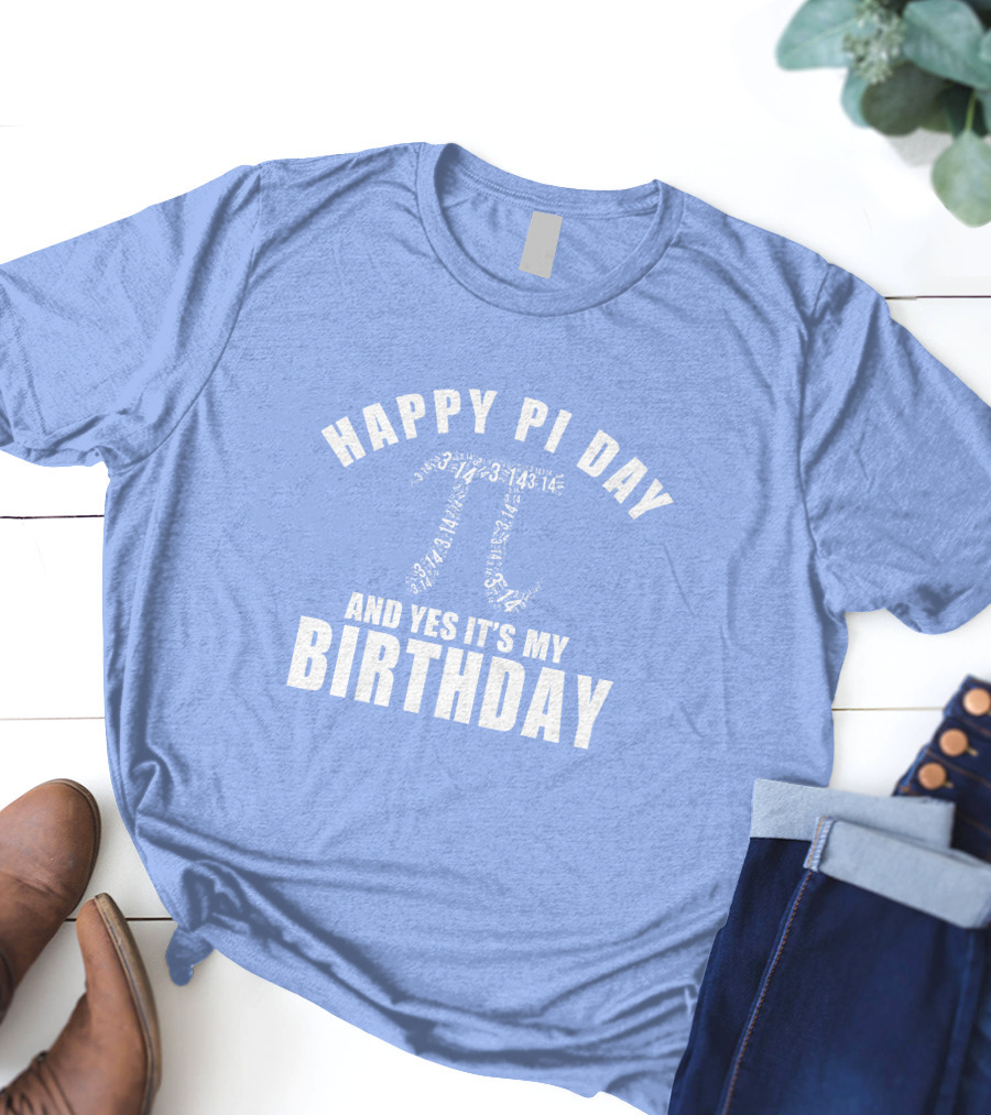 Happy Pi Day And Yes It's My Birthday Stephen Curry Golden State Warriors T-Shirt
