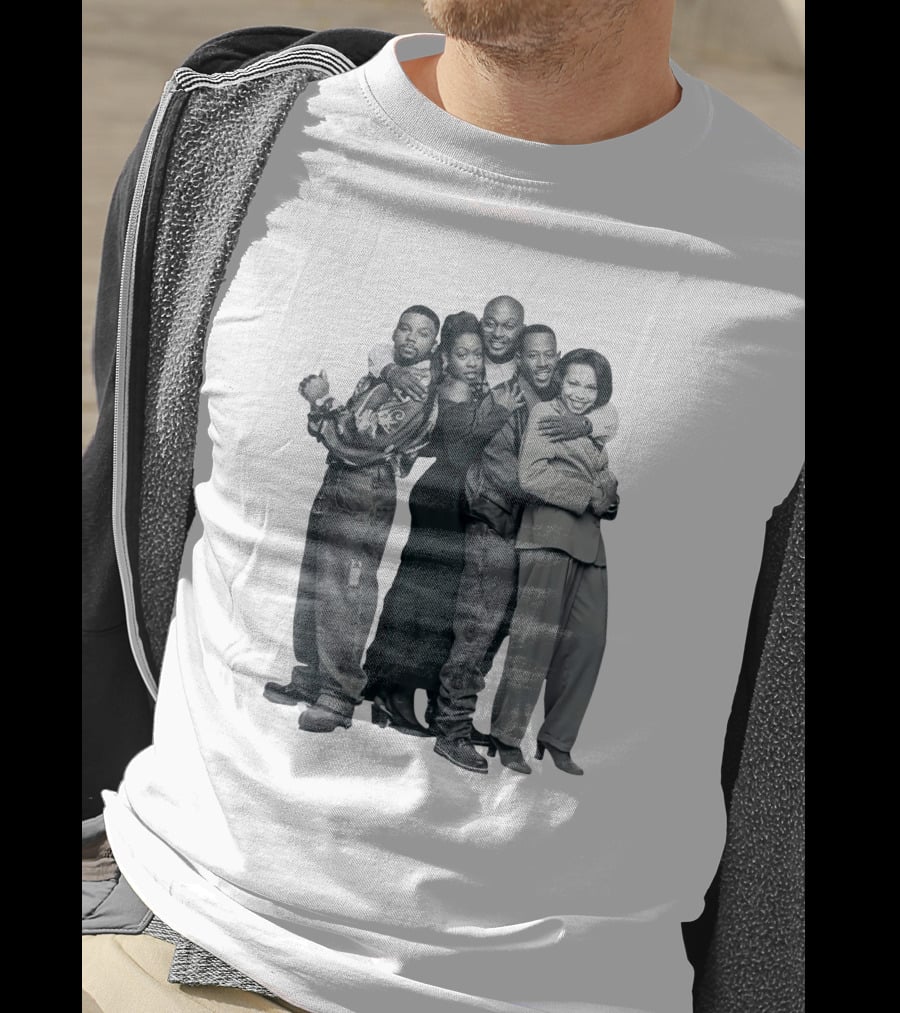 Martin Lawrence The Squad Is Everything Squad Goals Iconic Group Photo T-Shirt