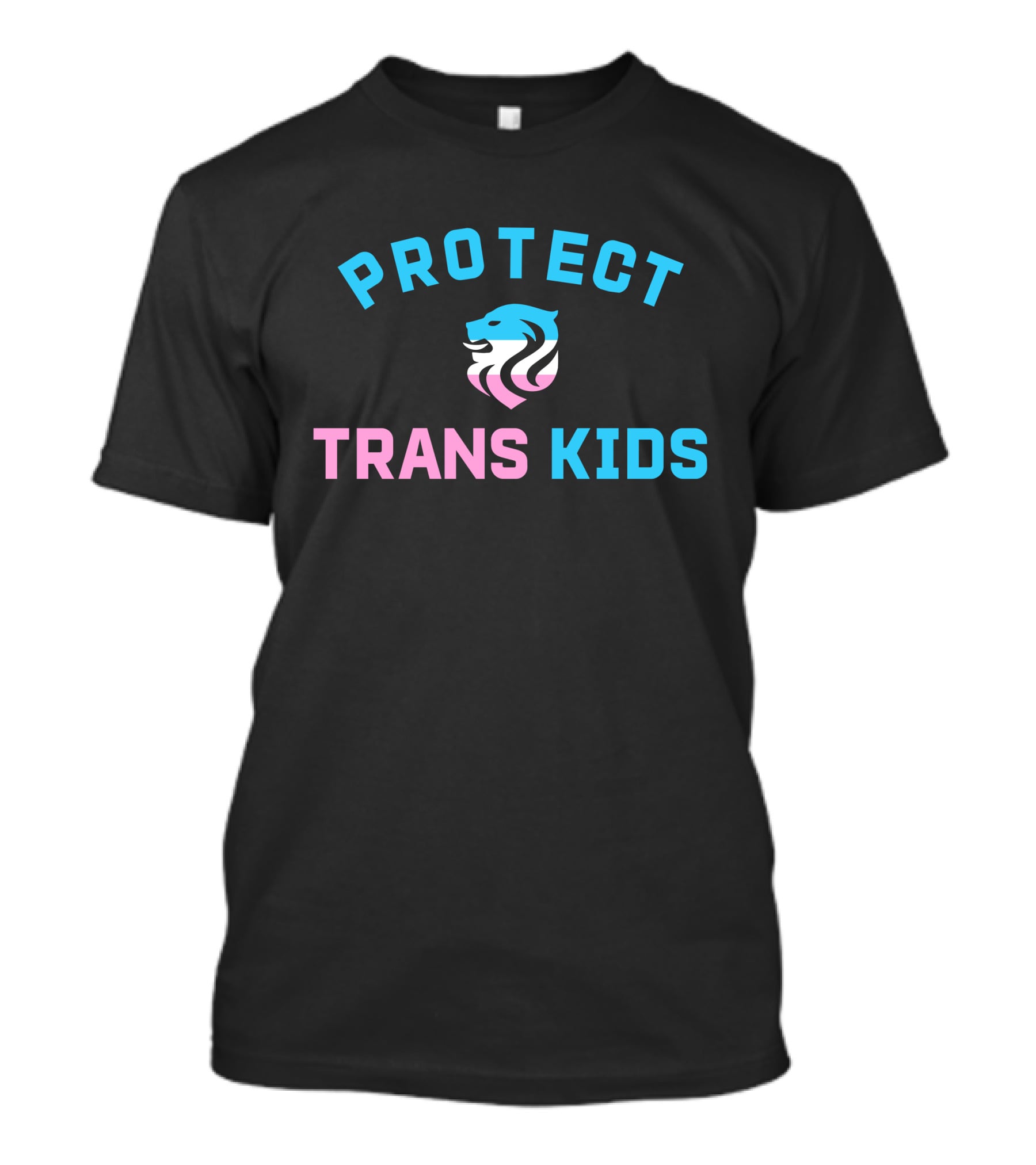 Protect Trans Kids Ol Reign Susie Rantz Kryptobanana Lion T-Shirt