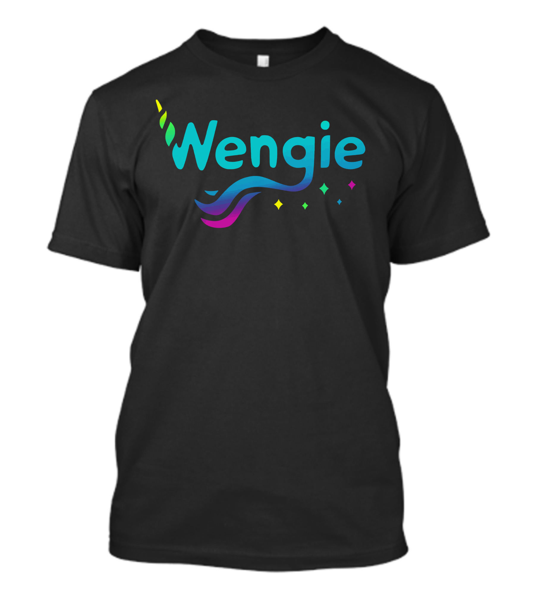 Wengie Unicorn Rainbow Aesthetic Fashionable Adolescent Children T-Shirt