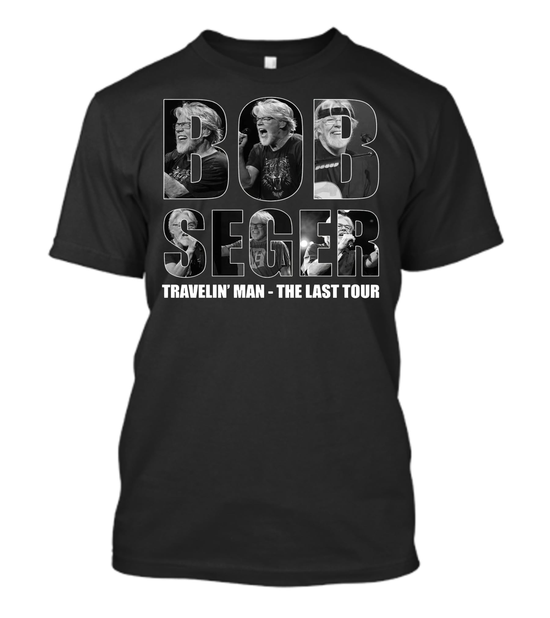 Bob Seger Travelin' Man The Last Tour T-Shirt