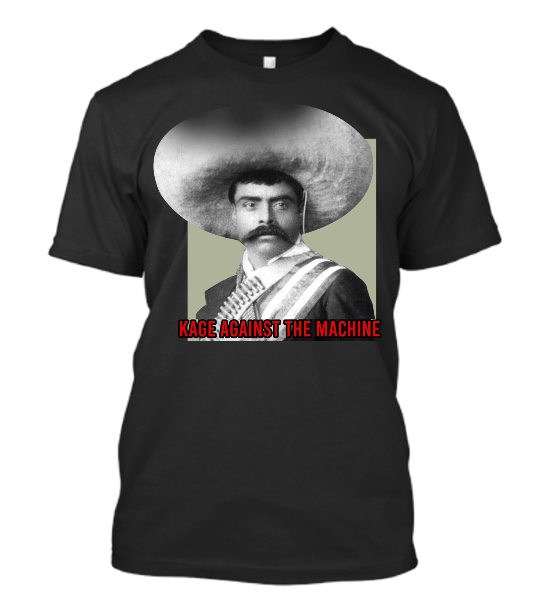 Kage Against The Machine Emiliano Zapata Giant Concert T-Shirt