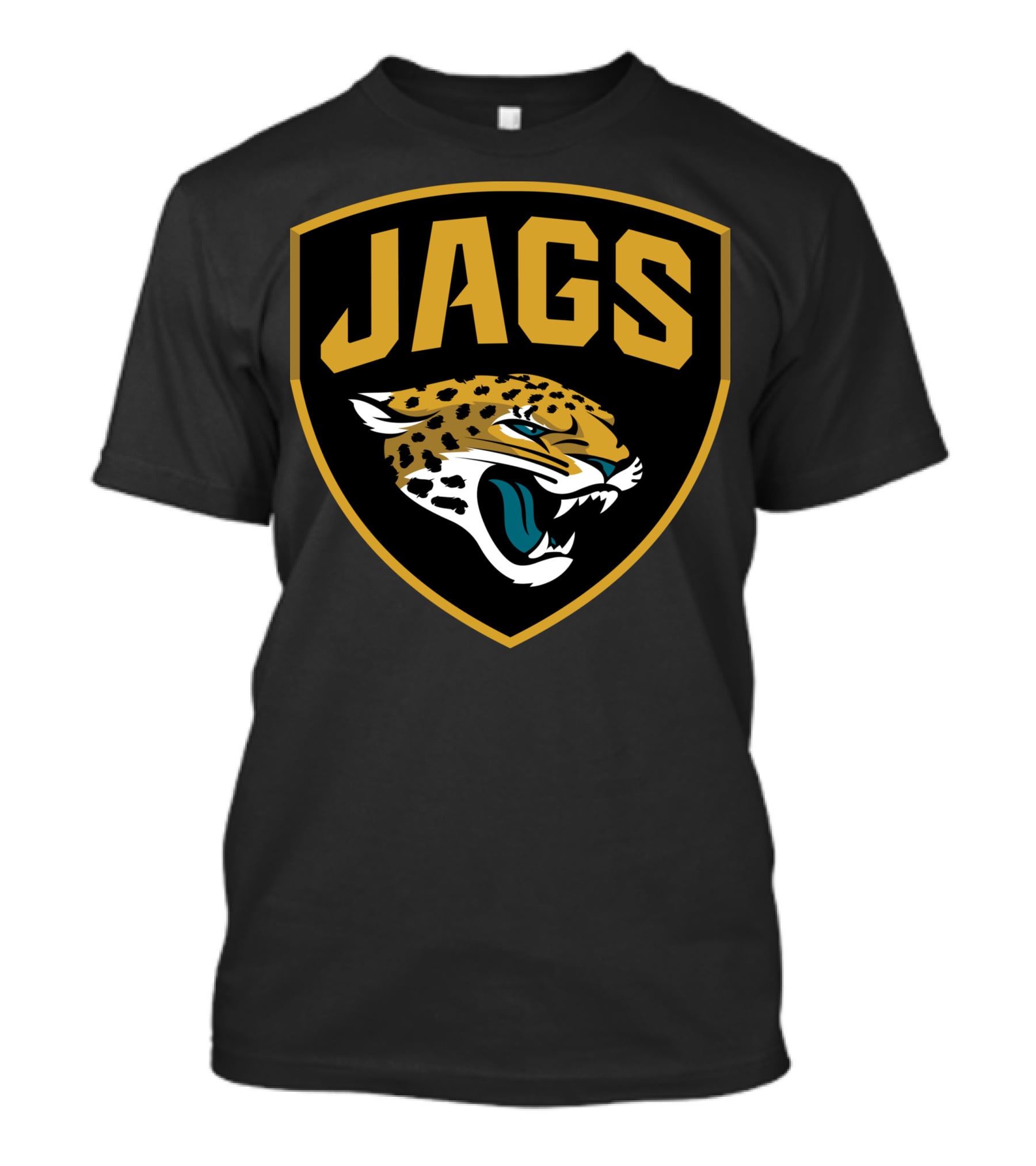 Jags Jacksonville Jaguars Logo Football Team T-Shirt