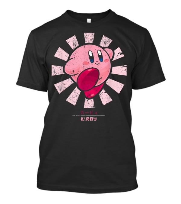 Kirby KIRBY Retro Style Burst T-Shirt