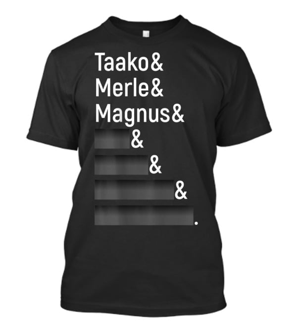 Taako Merle Magnus Others Ampersand List T-Shirt
