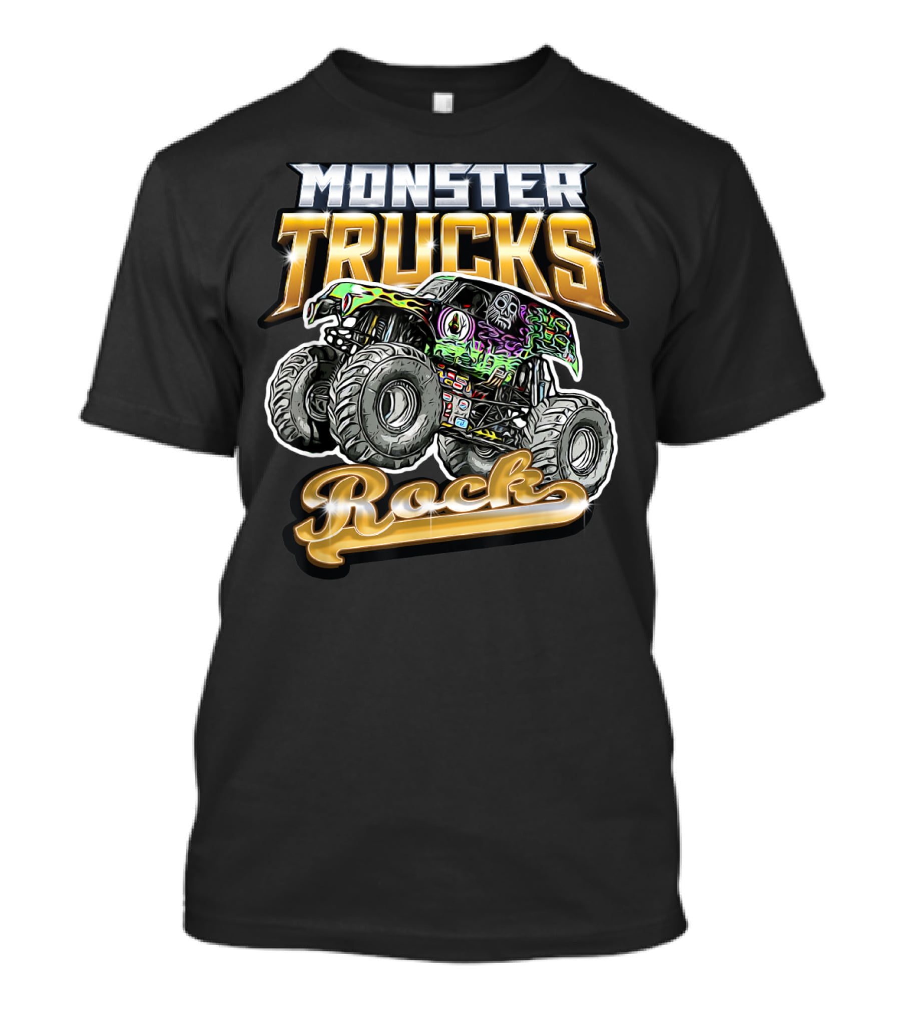 Monster Trucks Rock T-Shirt