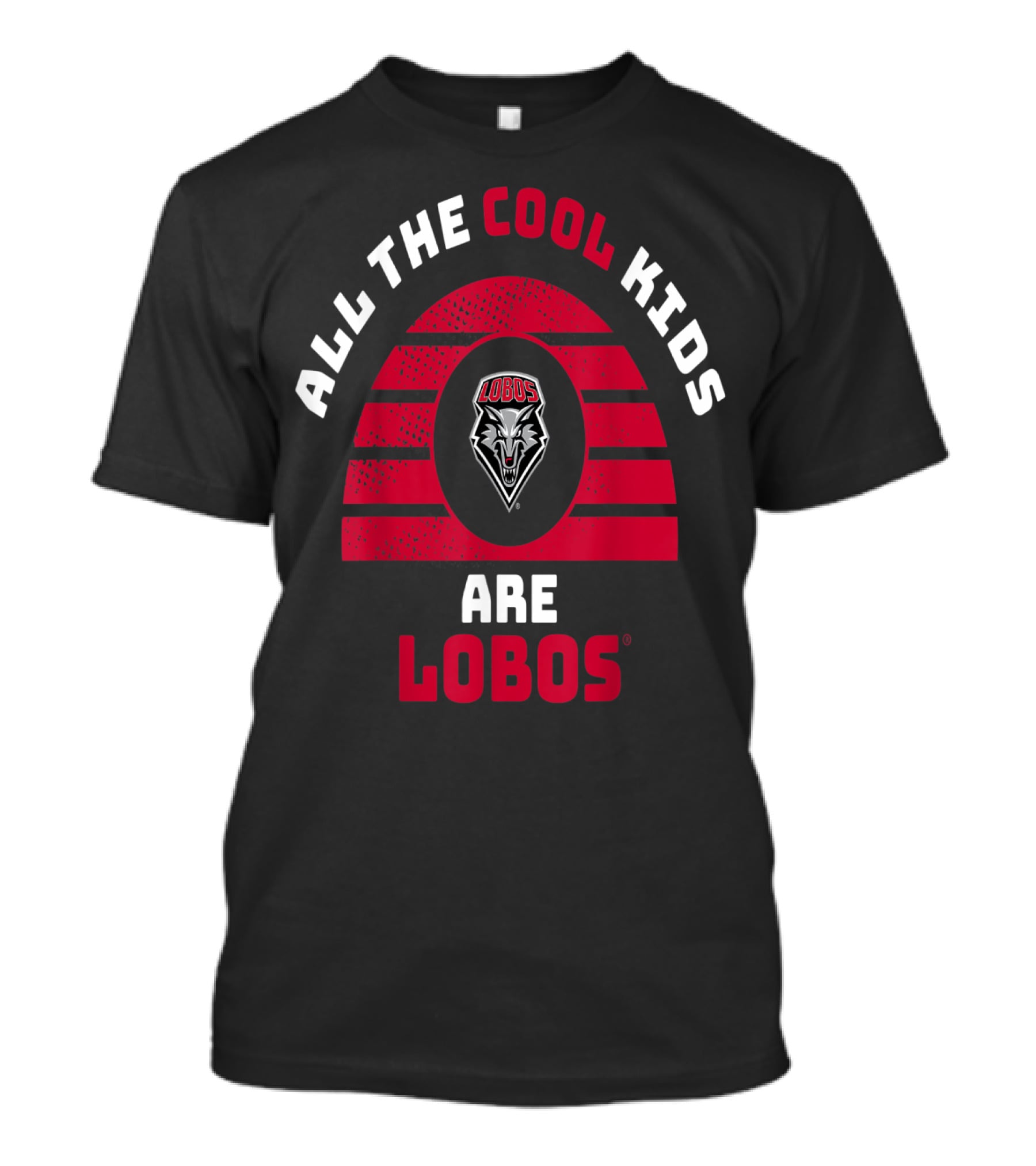All The Cool Kids Are New Mexico Lobos Mascot T-Shirt