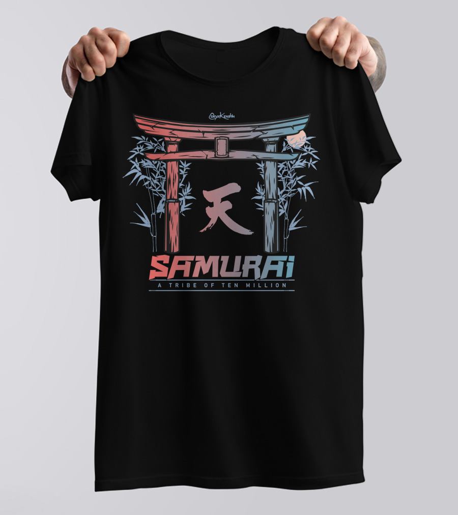 CoryxKenshin Samurai A Tribe Of Ten Million T-Shirt