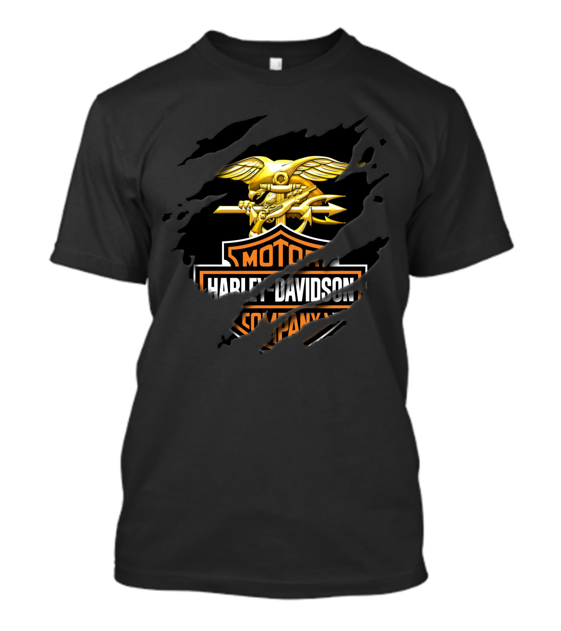Harley Davidson Motor Company Golden Eagle T-Shirt