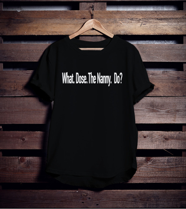 Christine And Kody Brown's Son What Dose The Nanny Do? T-Shirt