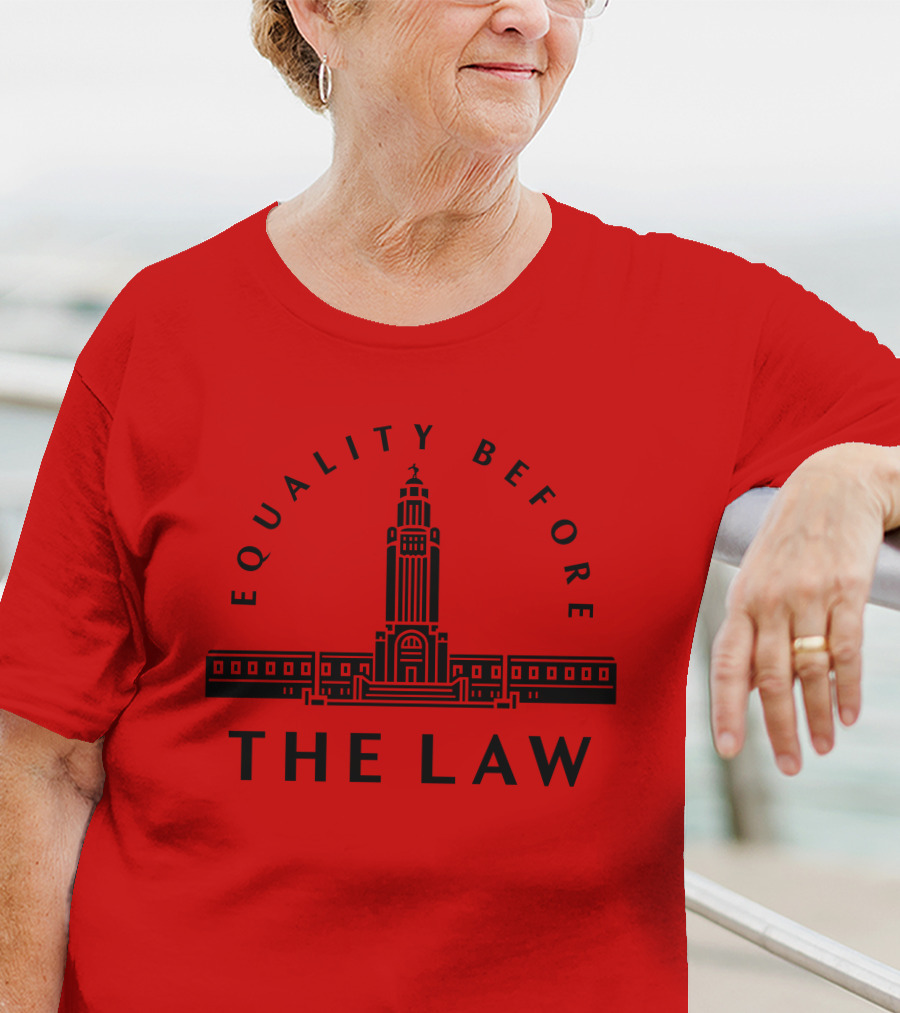 Adam Morfeld Merch Equality Before The Law Senator Megan Hunt Nebraska Capitol T-Shirt