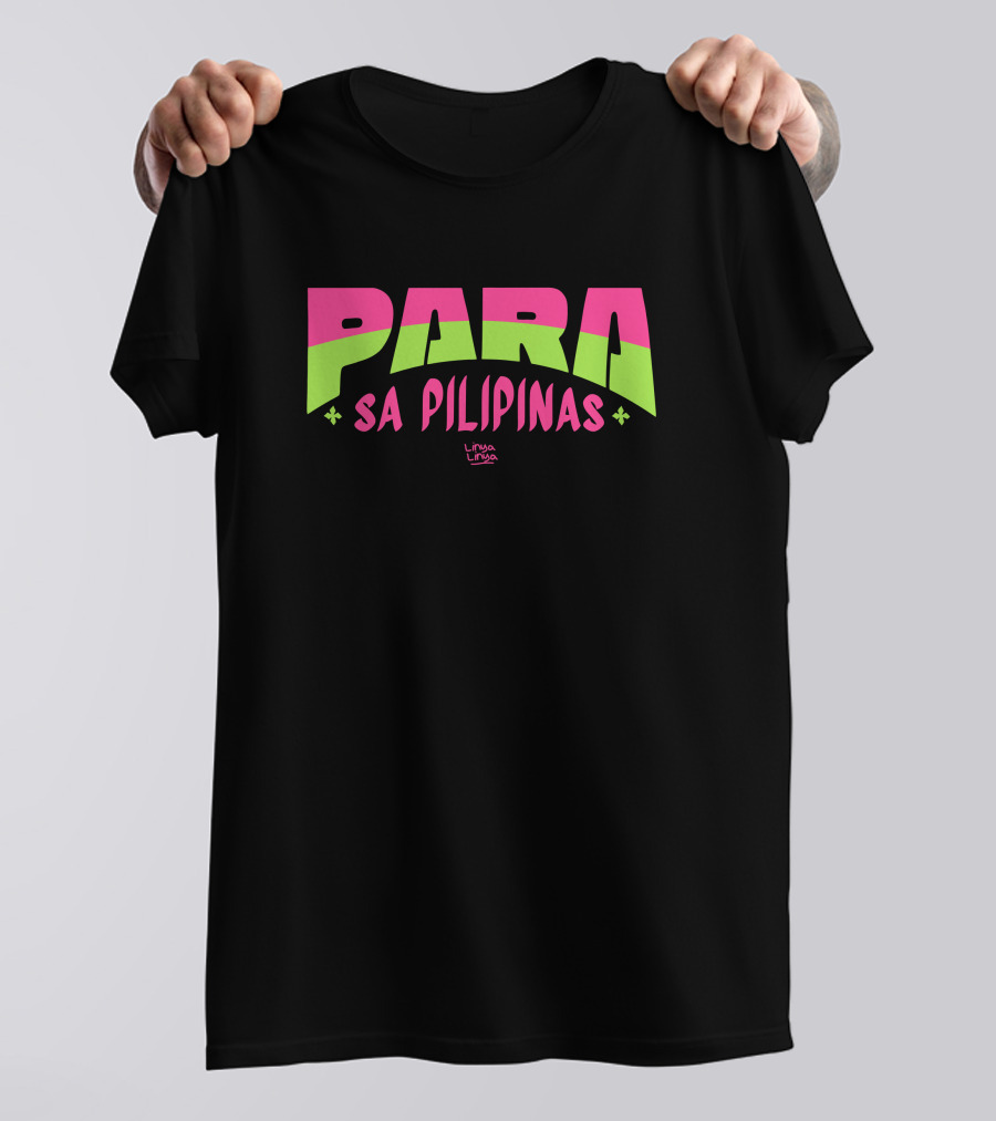 Jex De Castro Para Sa Pilipinas Linya Linya Exclusive Merch Product T-Shirt