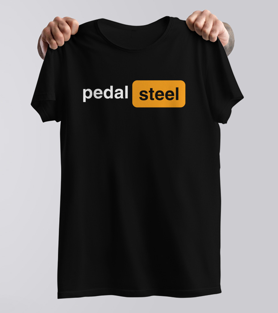 Pedal Steel Hippies And Cowboys Merch Pedal Steel T-Shirt