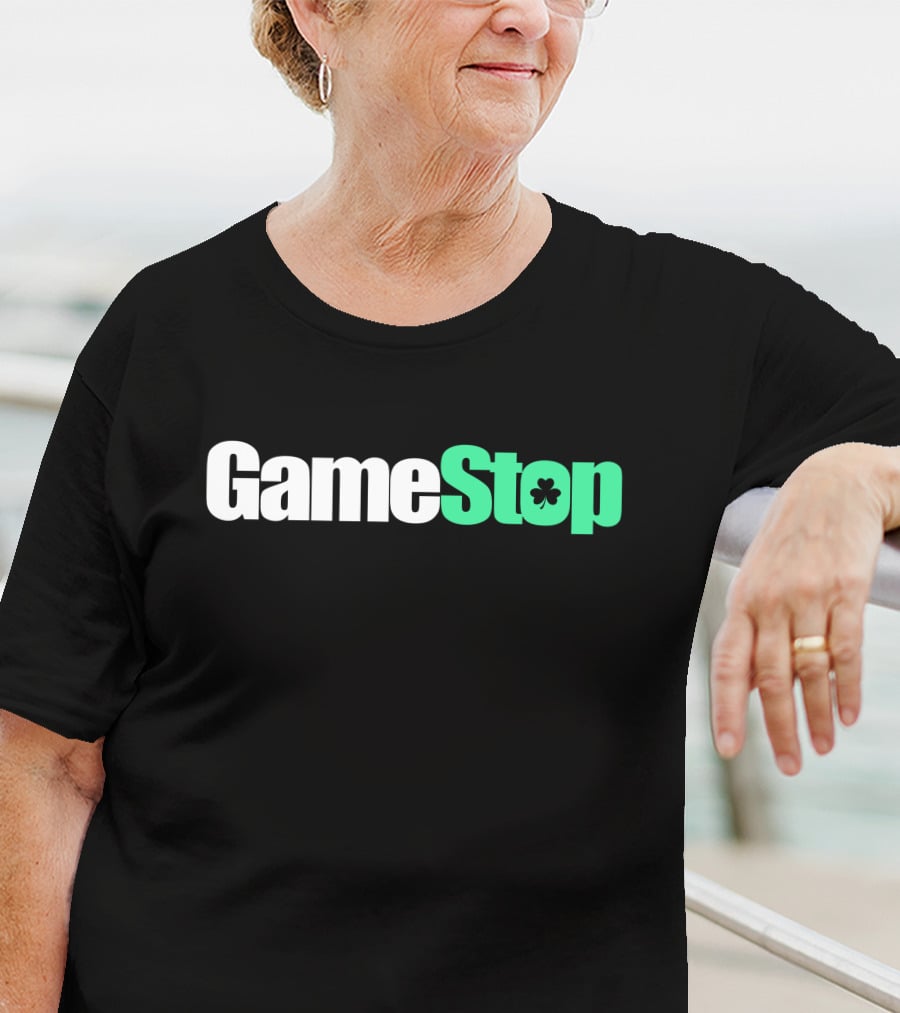 Gamestop Patrick's Day Superstonk Shamrock T-Shirt
