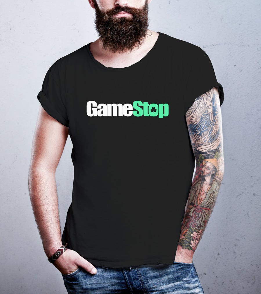 Gamestop Patrick's Day Superstonk Shamrock T-Shirt