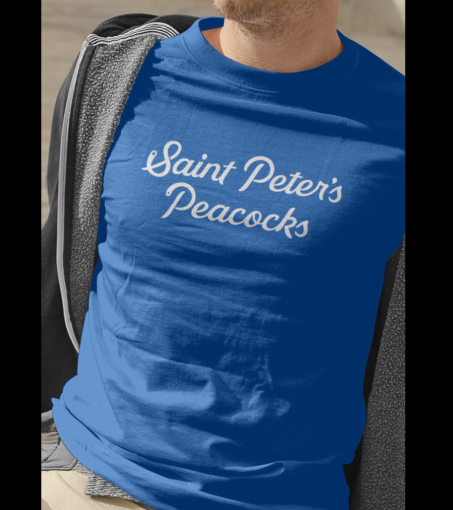 Saint Peter's Peacocks Basketball Homefield Apparel Merch T-Shirt