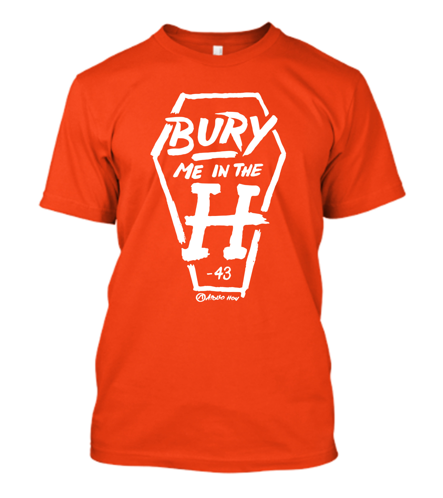 Bury Me In The H Coffin 43 Apollohou Apollo Media T-Shirt