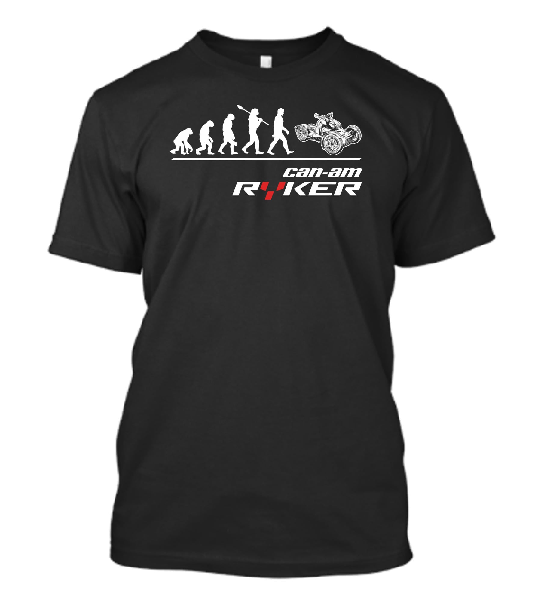 Evolution Of Can-Am Ryker Evolution Steps T-Shirt