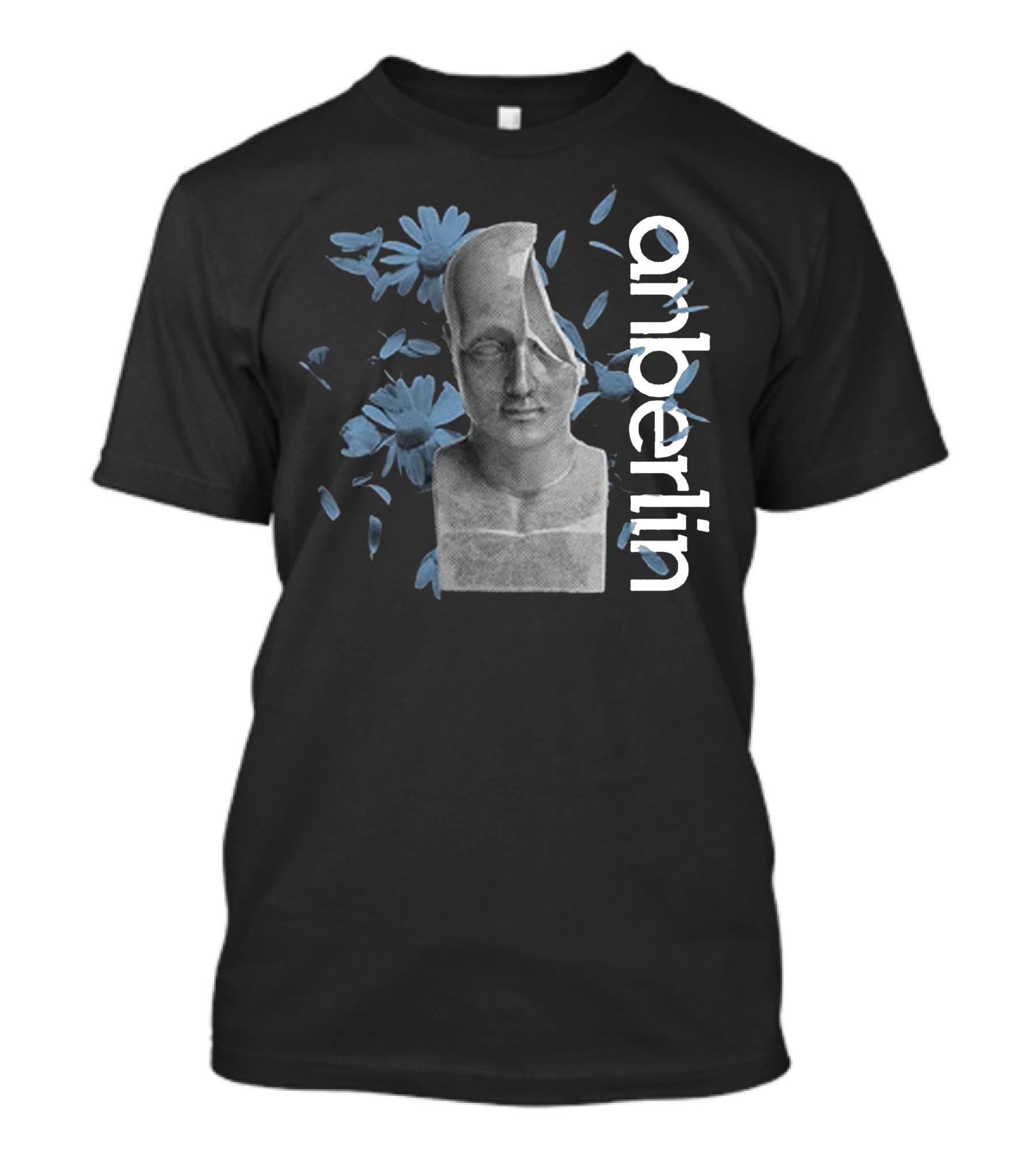 Anberlin Blue Floral Bust T-Shirt