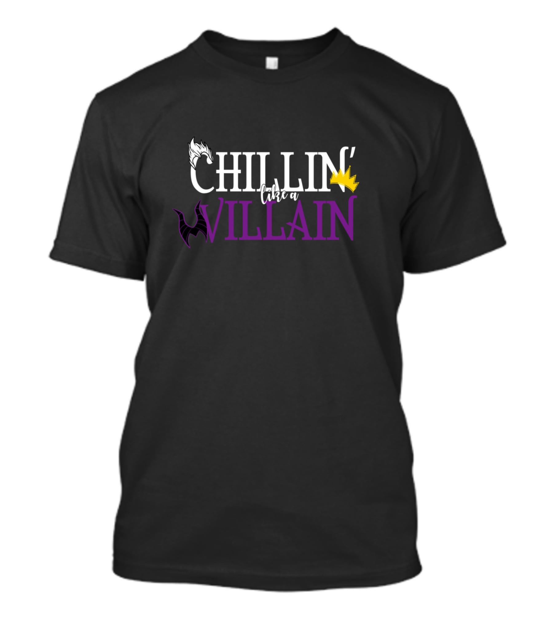 Chillin' Like A Villain Disney Villains Villain Icons T-Shirt