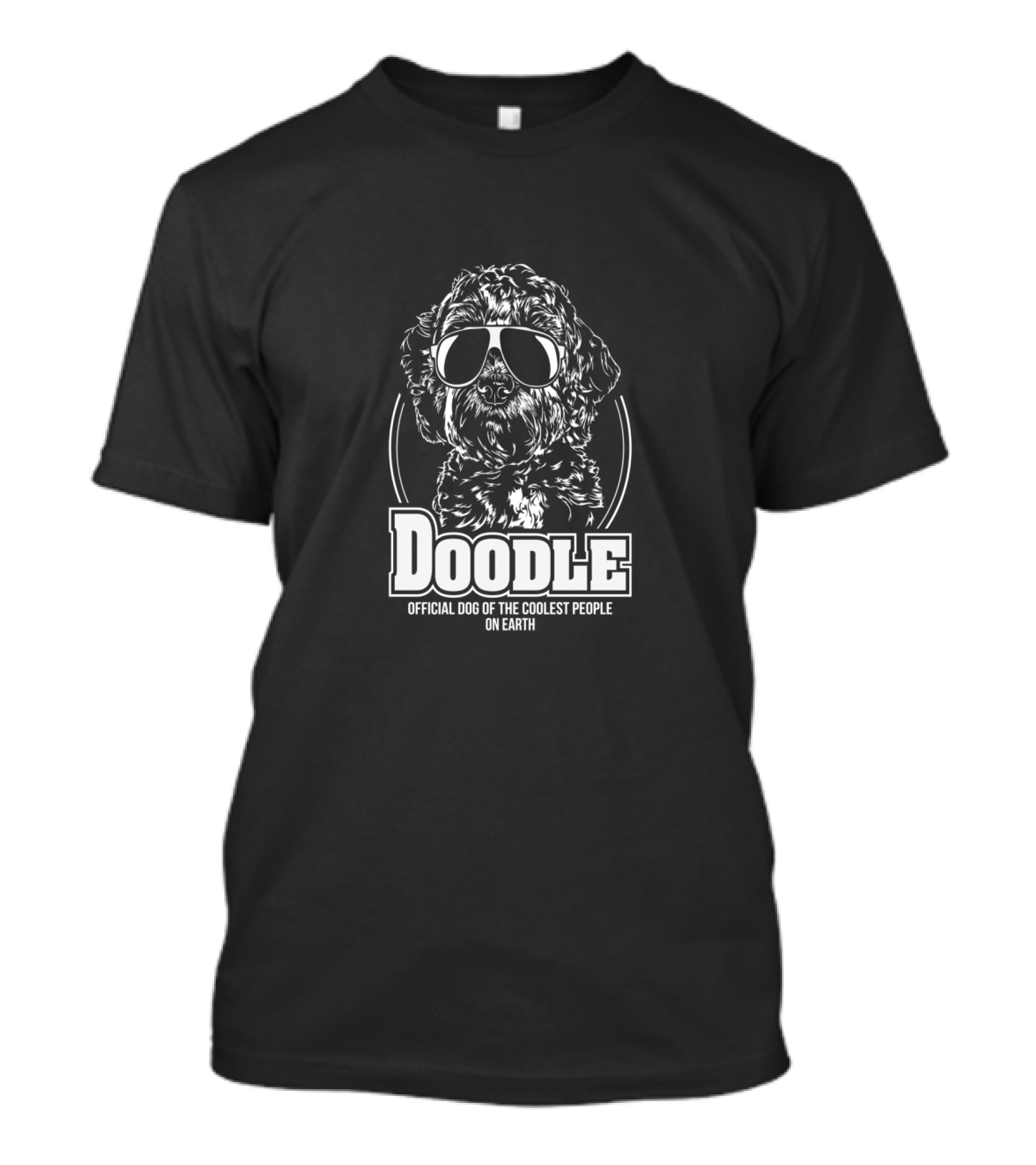 Proud Doodle Dog Official Dog Of The Coolest People On Earth T-Shirt