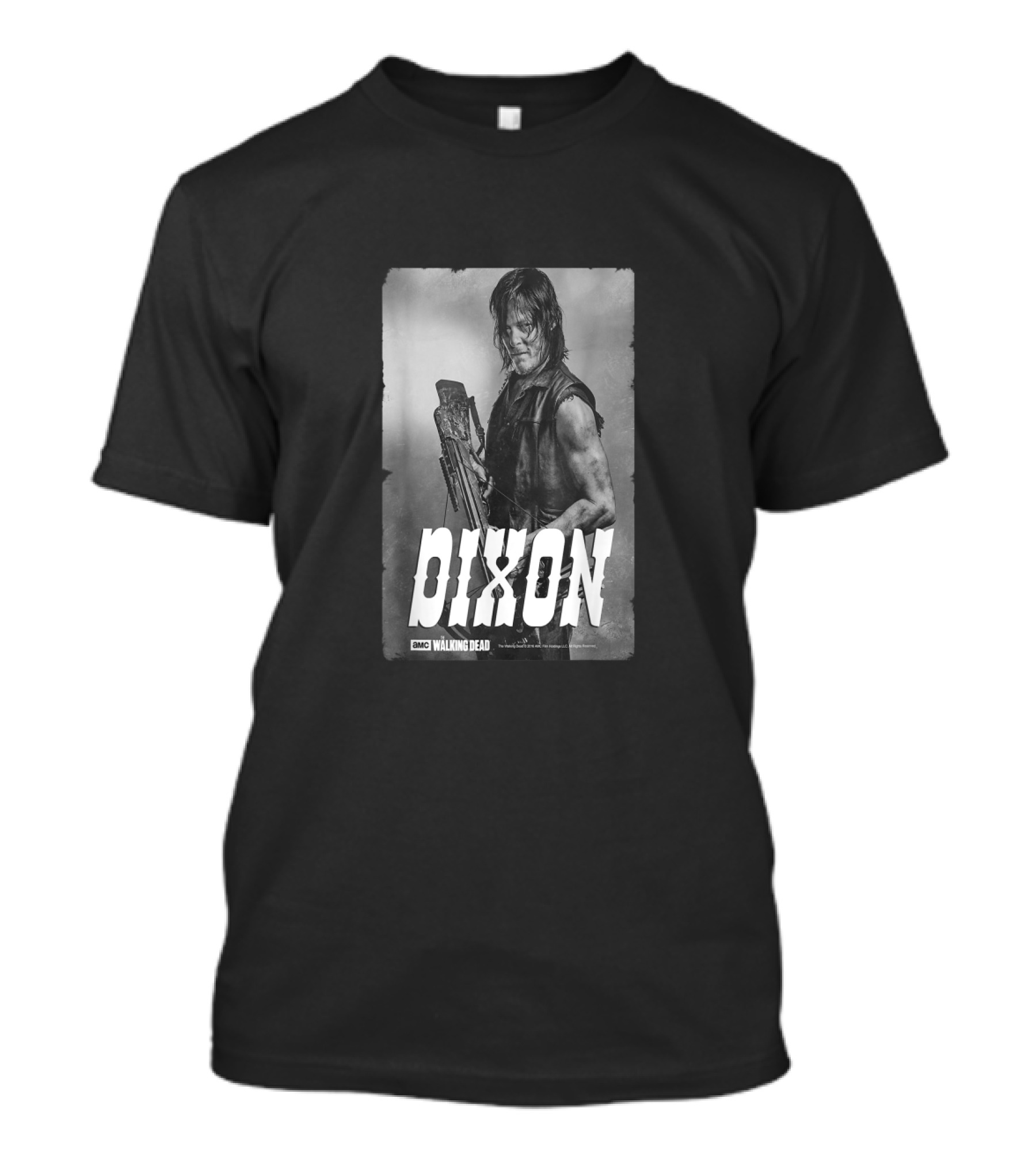 The Walking Dead Dixon AMC Silver Edition T-Shirt