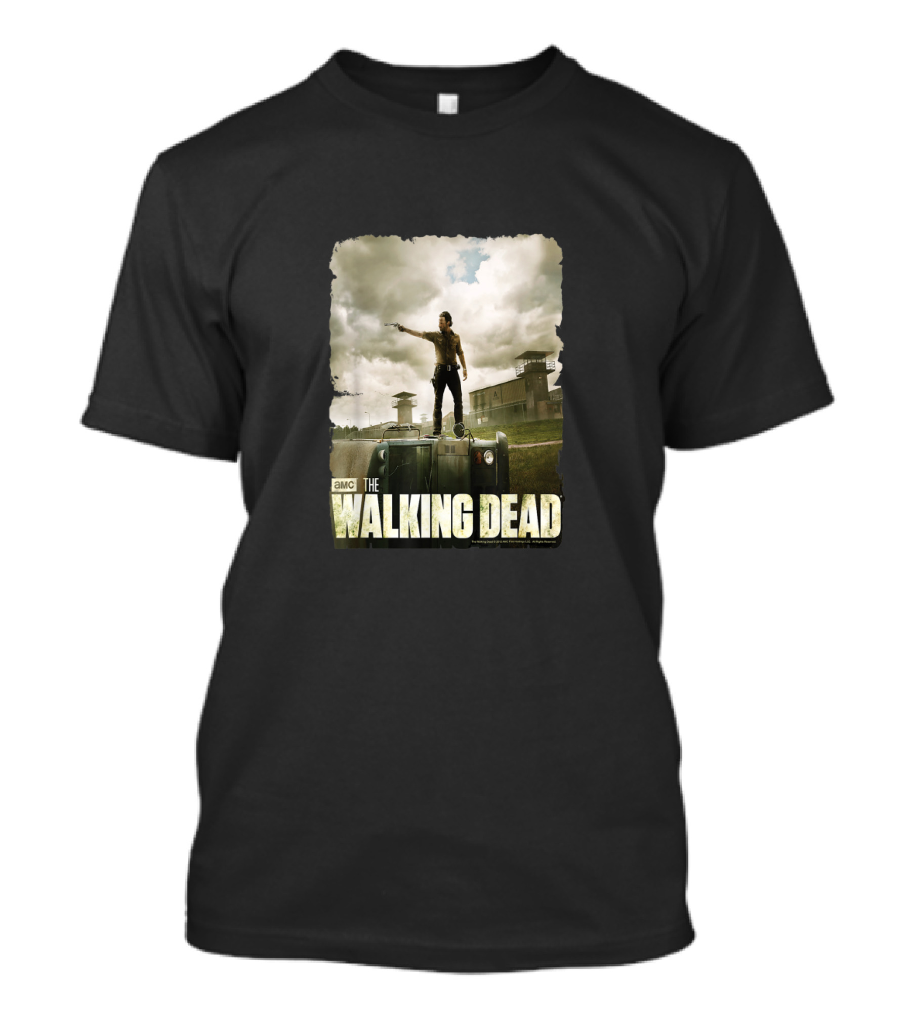 AMC The Walking Dead Prison Guard Tower T-Shirt