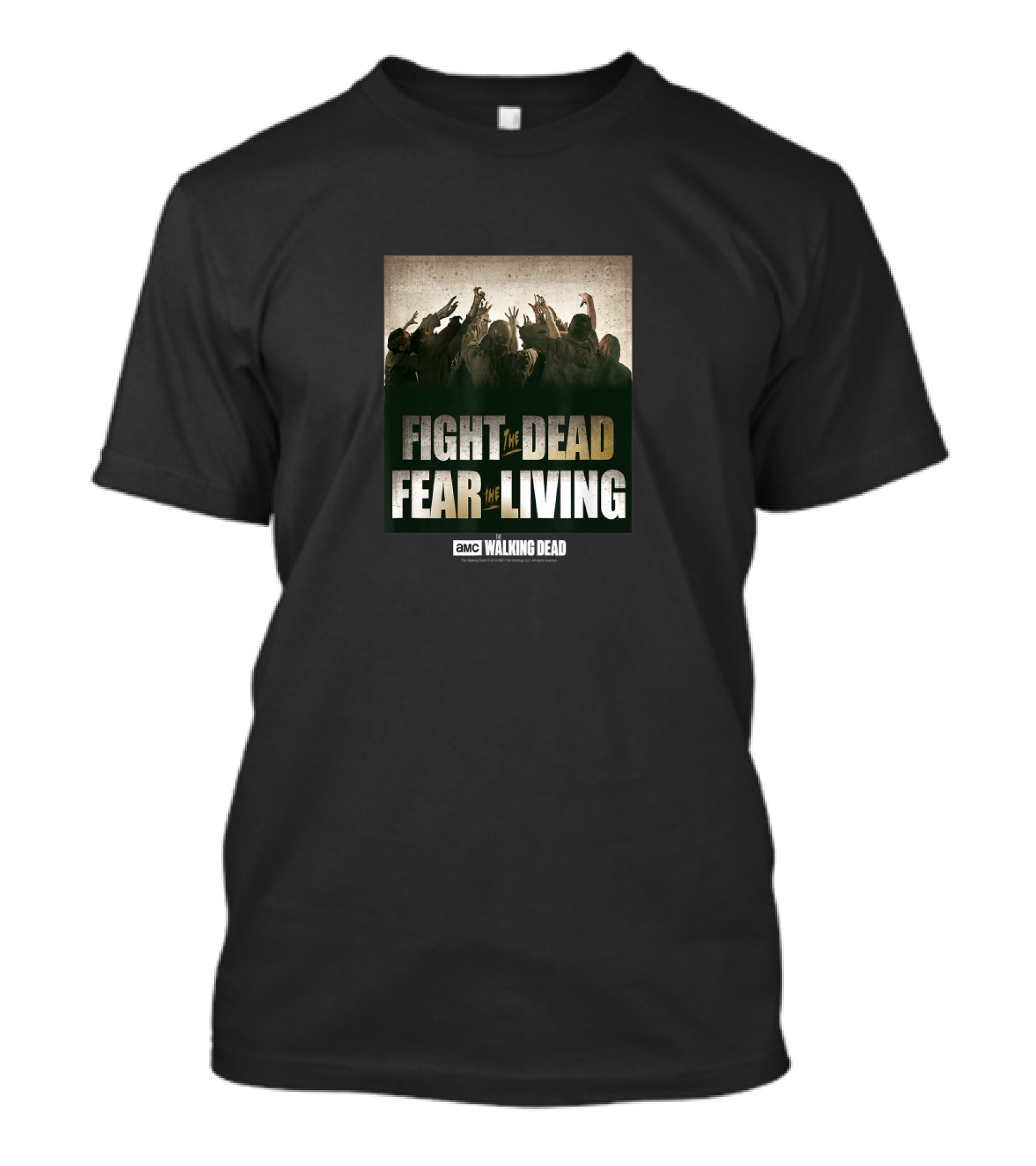 Fight The Dead Fear The Living AMC Walking Dead T-Shirt