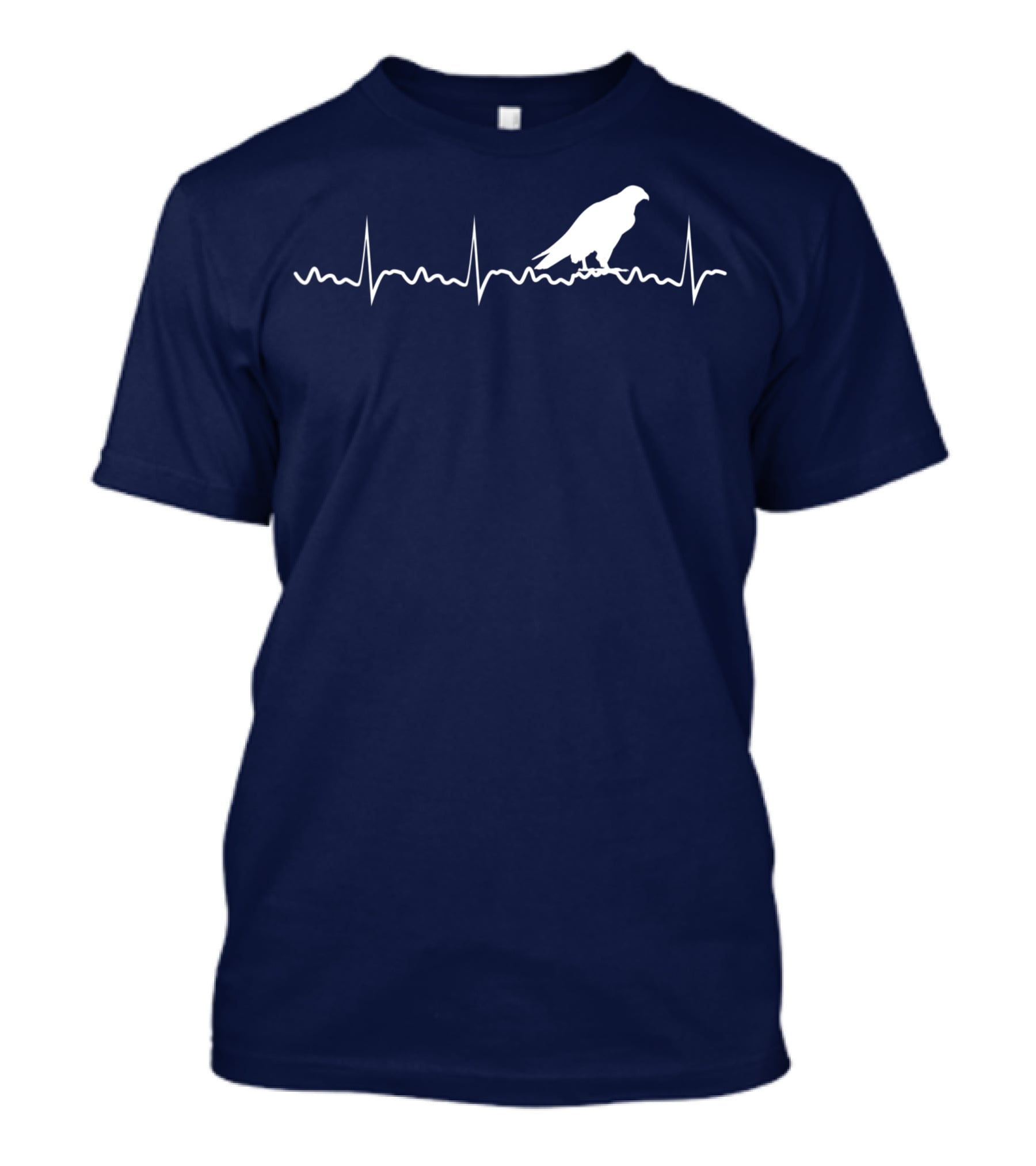 Peregrine Falcon Bird Heartbeat Pulse Animal T-Shirt