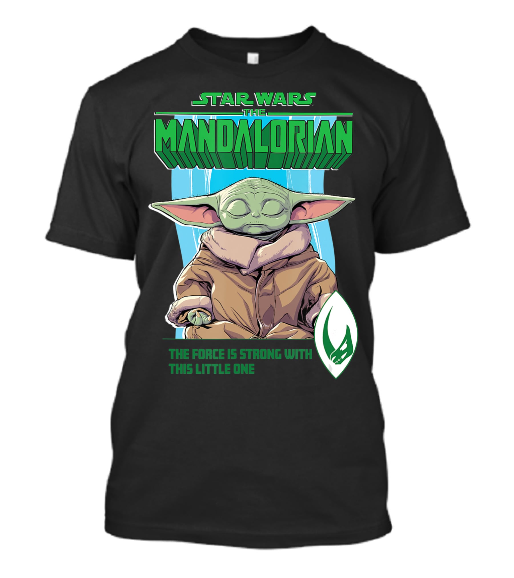 Star Wars The Mandalorian Grogu The Force Is Strong With This Little One T-Shirt
