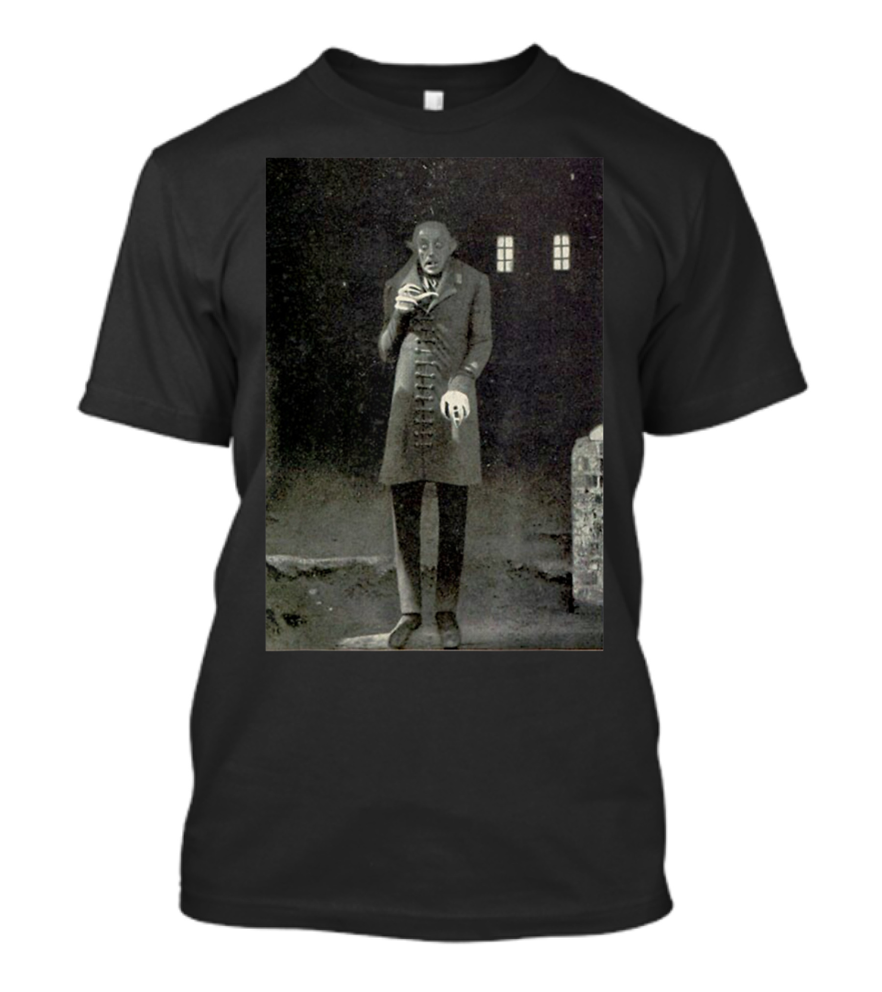 Count Orlok Nosferatu Horror Movie Classic Halloween Monster T-Shirt