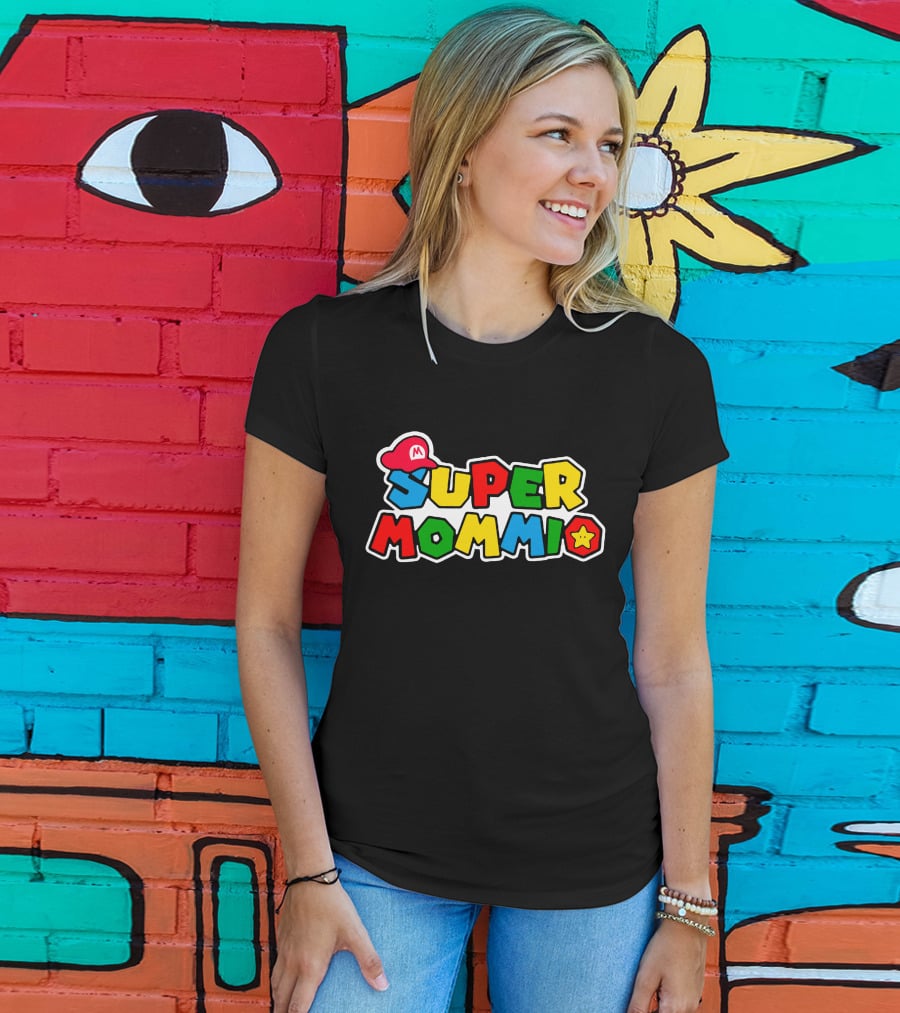 SUPER MOMMIO Mario-Inspired T-Shirt