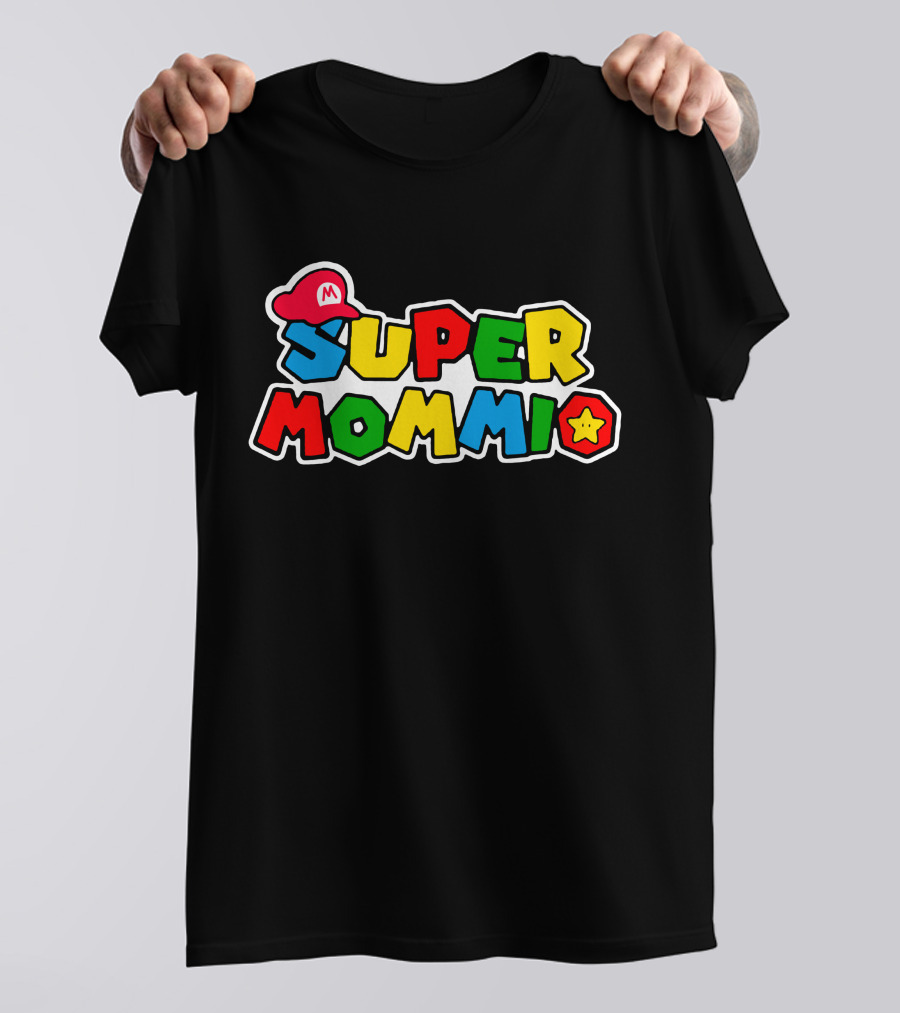 SUPER MOMMIO Mario-Inspired T-Shirt