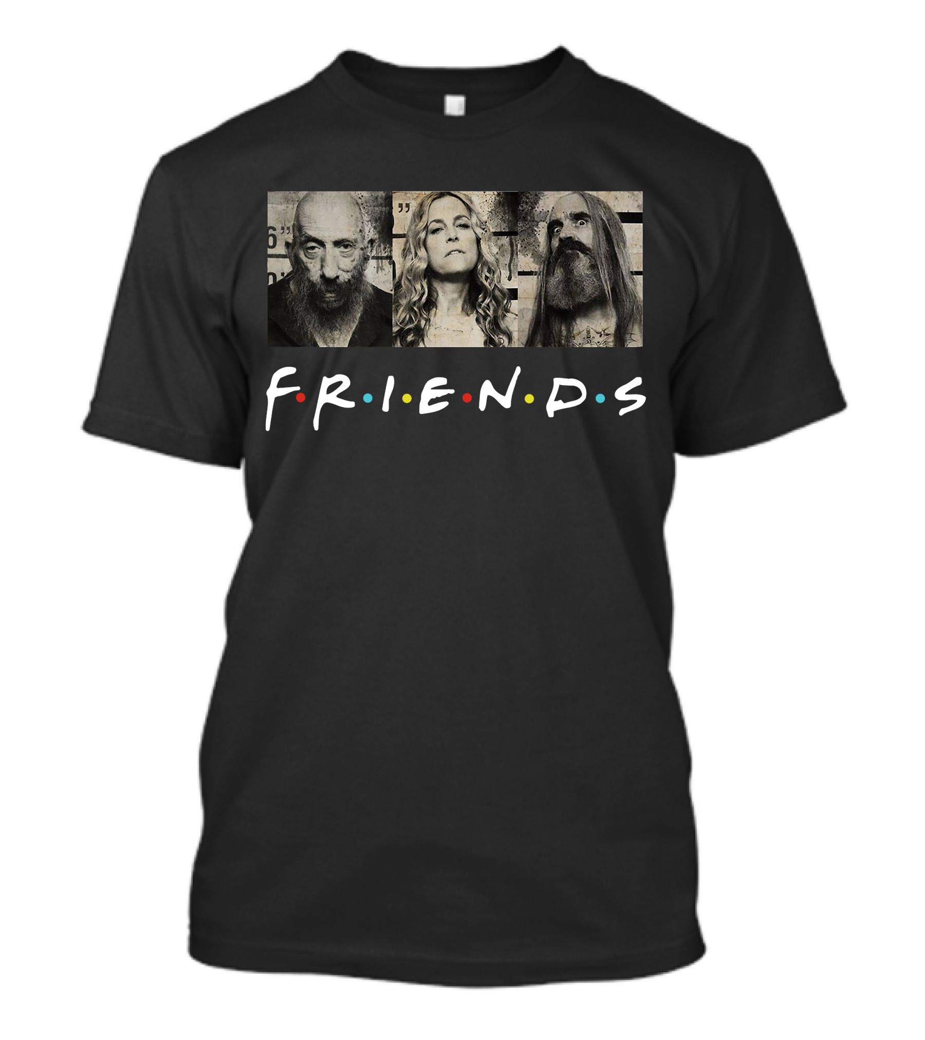 Friends Free The 3 Style Mugshot T-Shirt