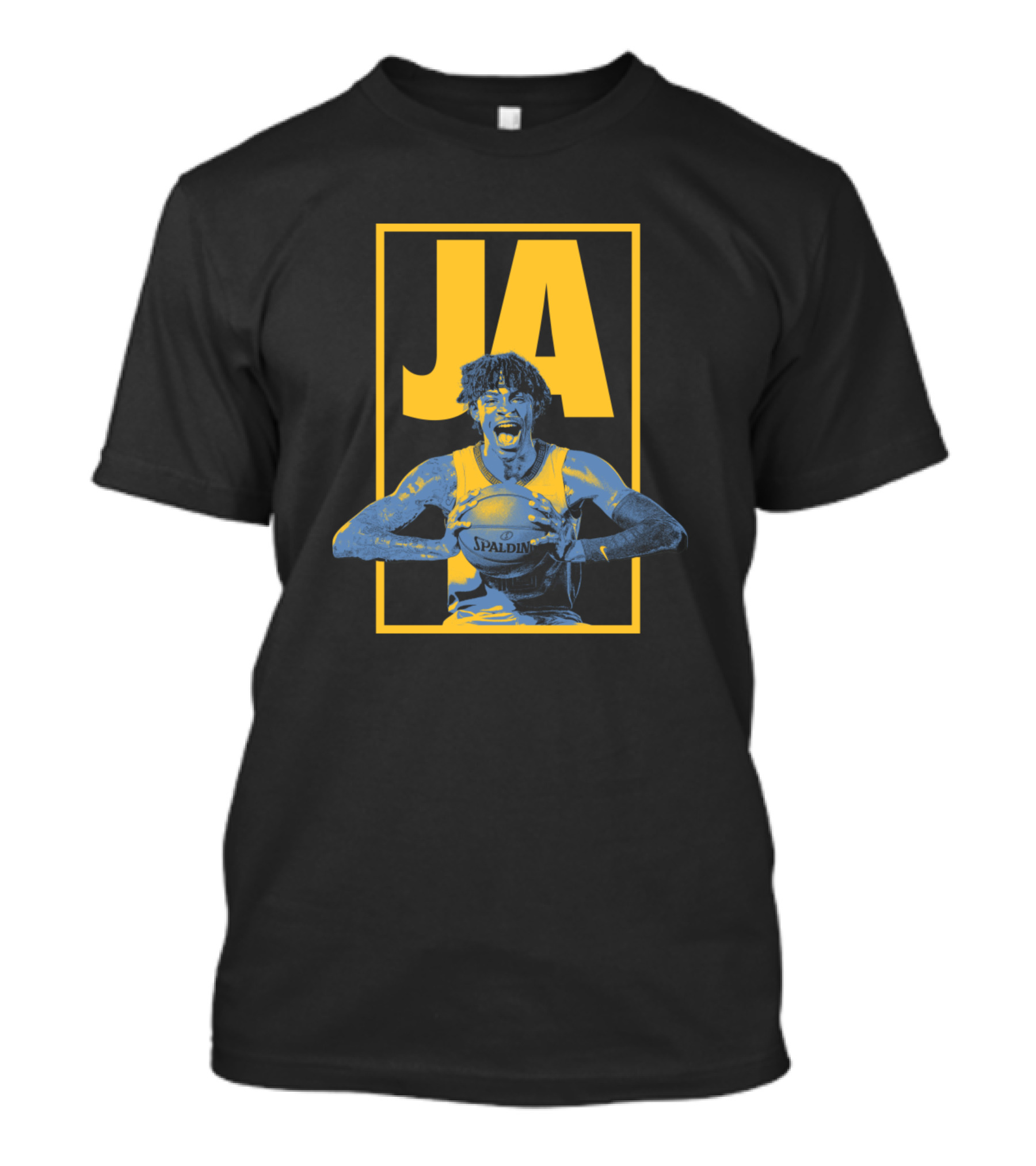 Ja Morant Memphis Grizzlies Hype Spalding Basketball T-Shirt